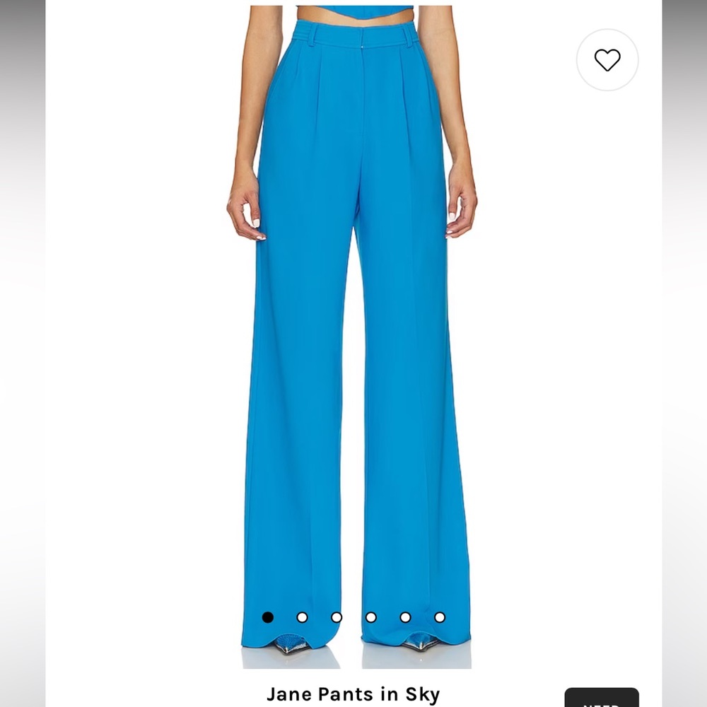 NEW unopened Amanda Uprichard Jane Pants in Sky size S